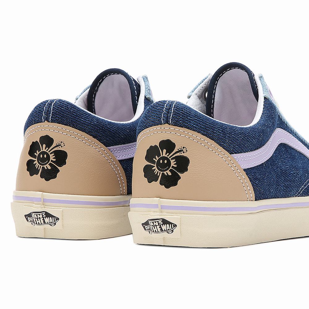 Women's Vans X EM on Holiday Old Skool Sneakers Purple | USA51840