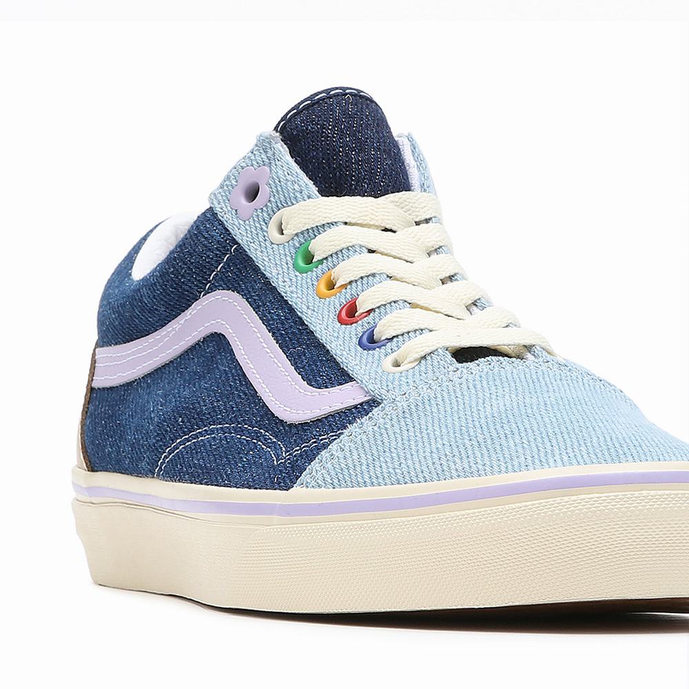 Women's Vans X EM on Holiday Old Skool Sneakers Purple | USA51840