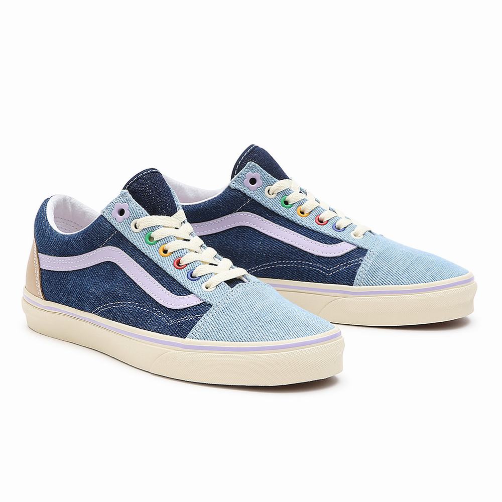 Women\'s Vans X EM on Holiday Old Skool Sneakers Purple | USA51840