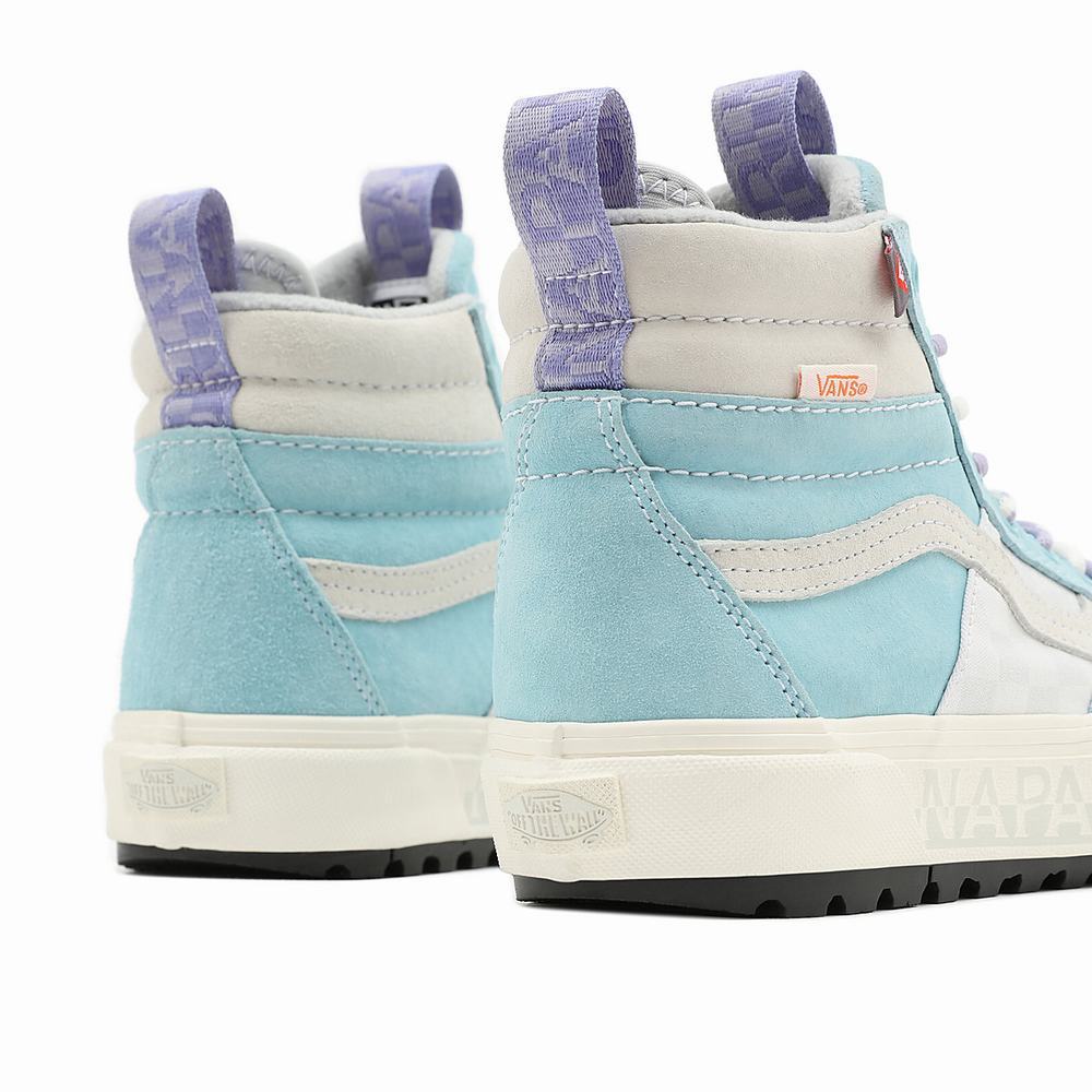 Women's Vans X Napapijri Sk8-Hi MTE-2 Sneakers Blue | USA32145