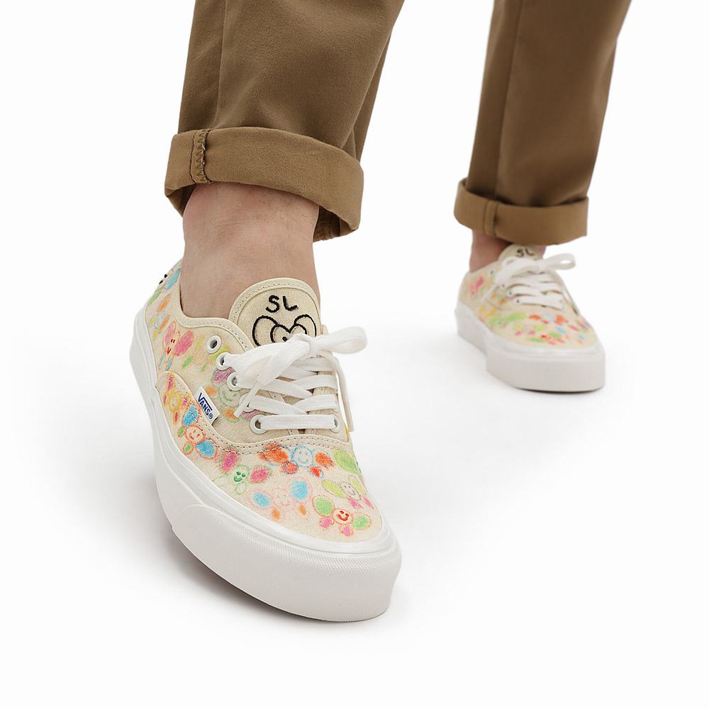 Women's Vans X Sandy Liang Authentic 44 DX Sneakers Multicolor / Beige | USA04167