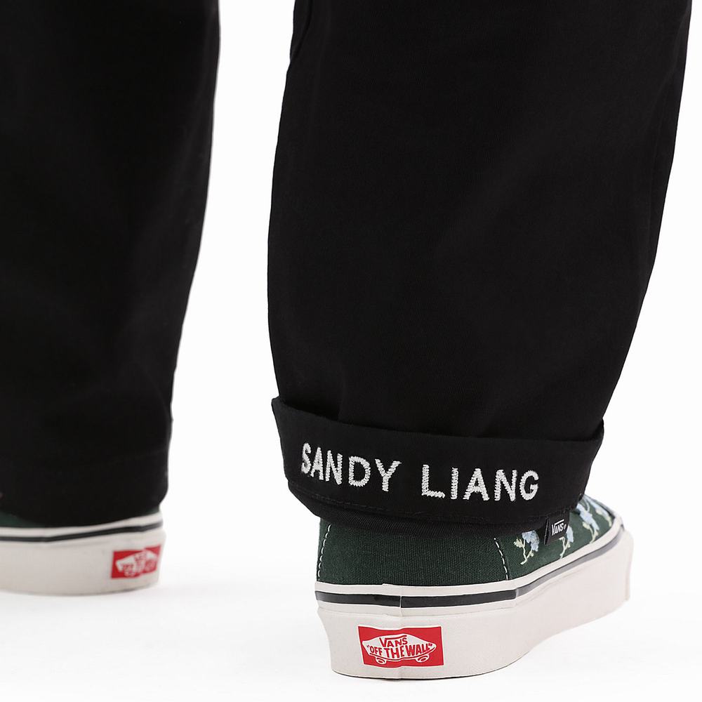 Women's Vans X Sandy Liang Authentic Chino Pants Black | USA37510