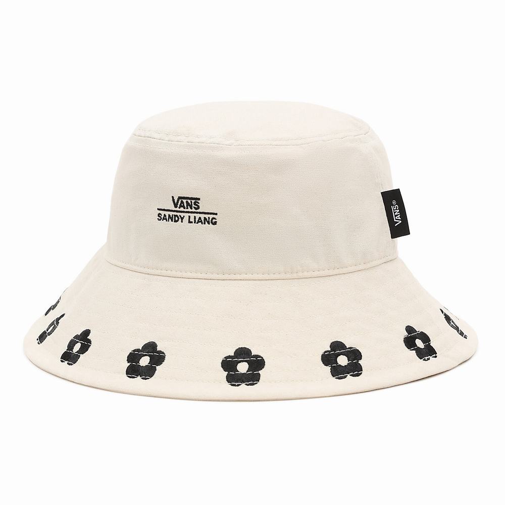 Women's Vans X Sandy Liang Bucket Hats White | USA03964