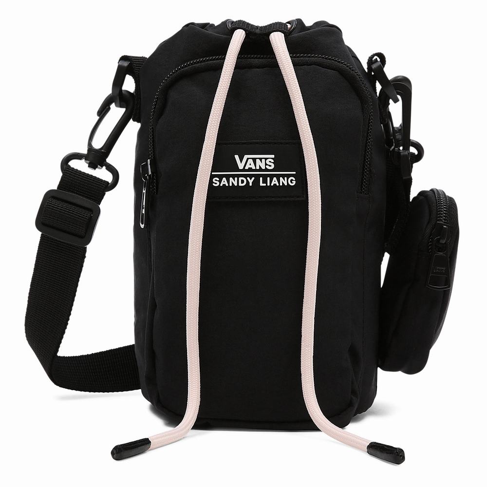 Women\'s Vans X Sandy Liang Cross body Bags Black | USA70498