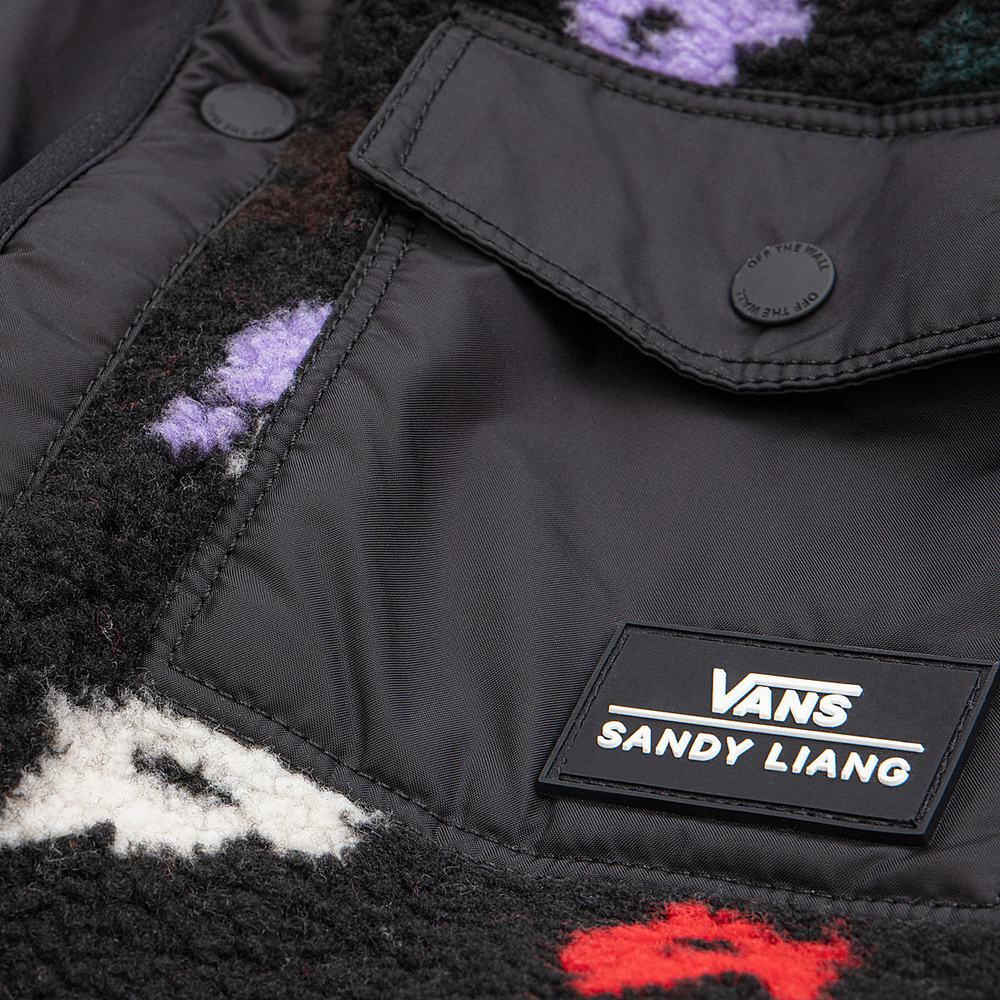 Women's Vans X Sandy Liang Sherpa Jackets Black | USA27359