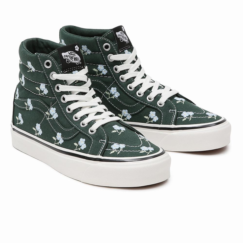 Women\'s Vans X Sandy Liang Sk8-Hi 38 DX Sneakers Green | USA97403