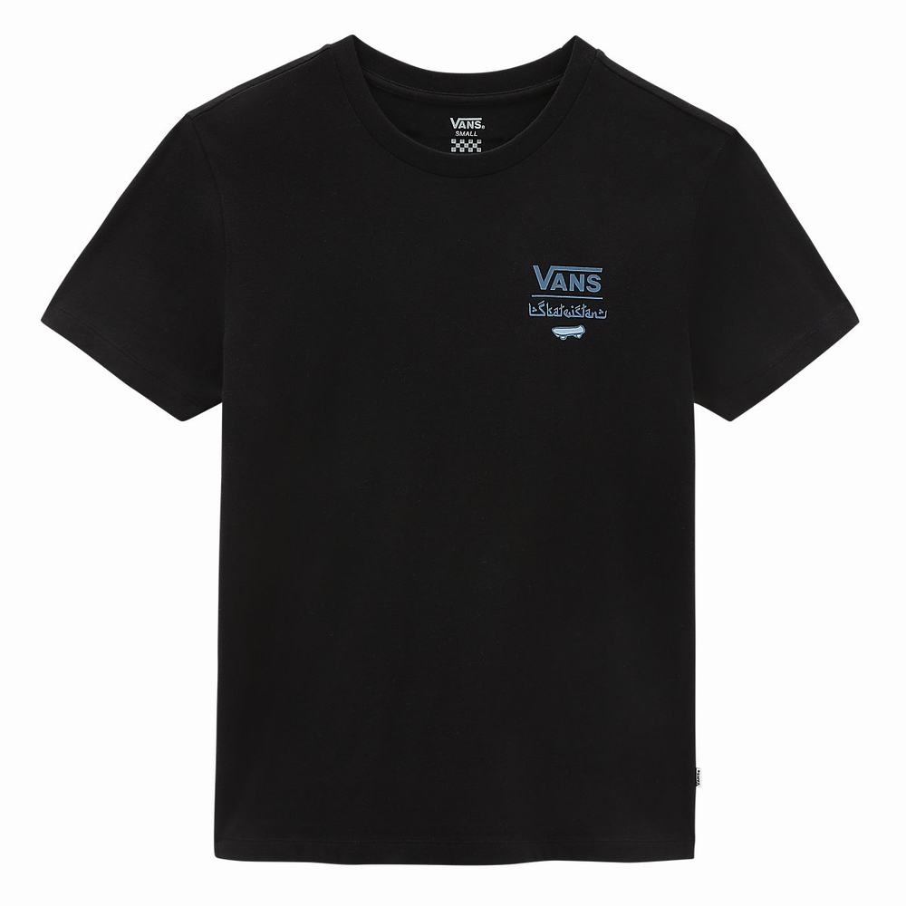 Women's Vans X Skateistan T Shirts Black | USA35791