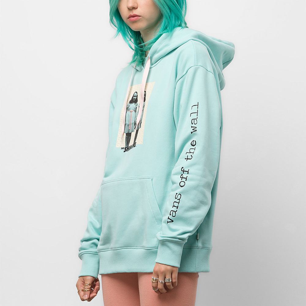 Women's Vans X The Shining Boyfriend Hoodie Blue | USA07318