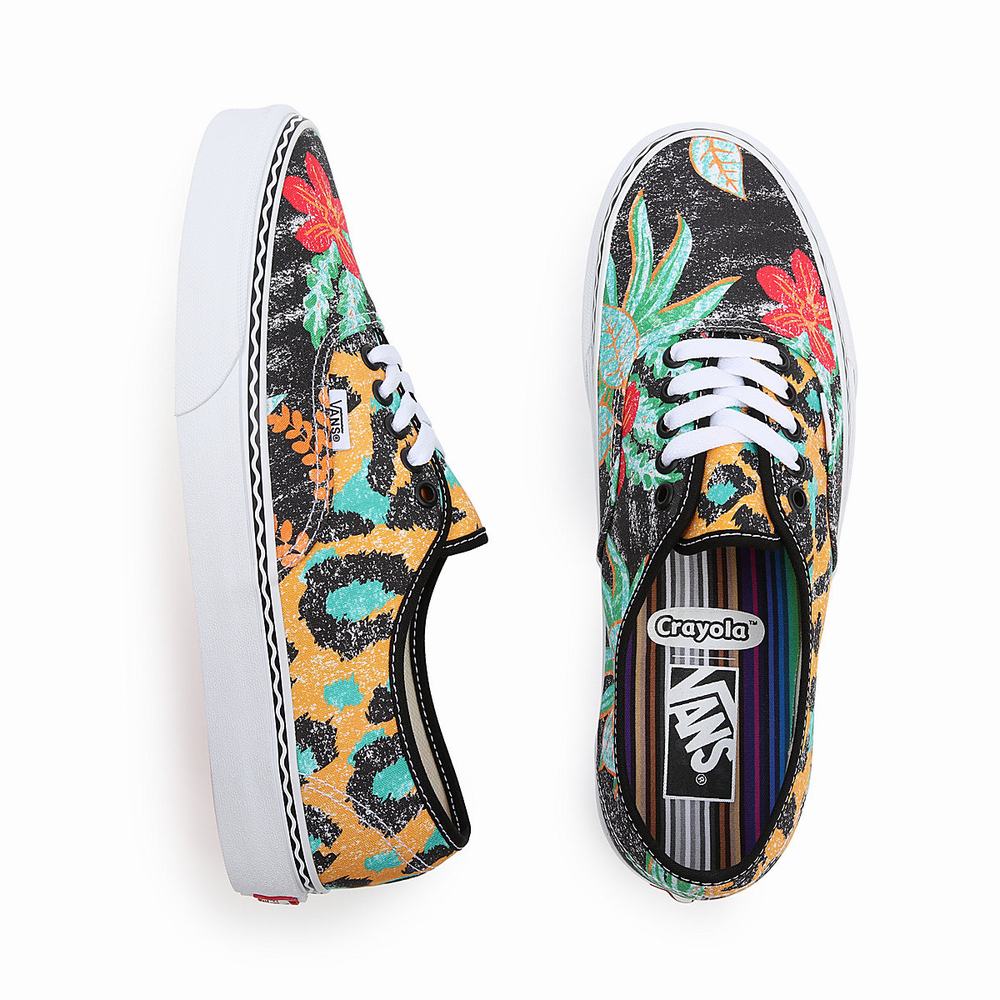 Women's Vans x Crayola Authentic Sneakers Multicolor | USA74052