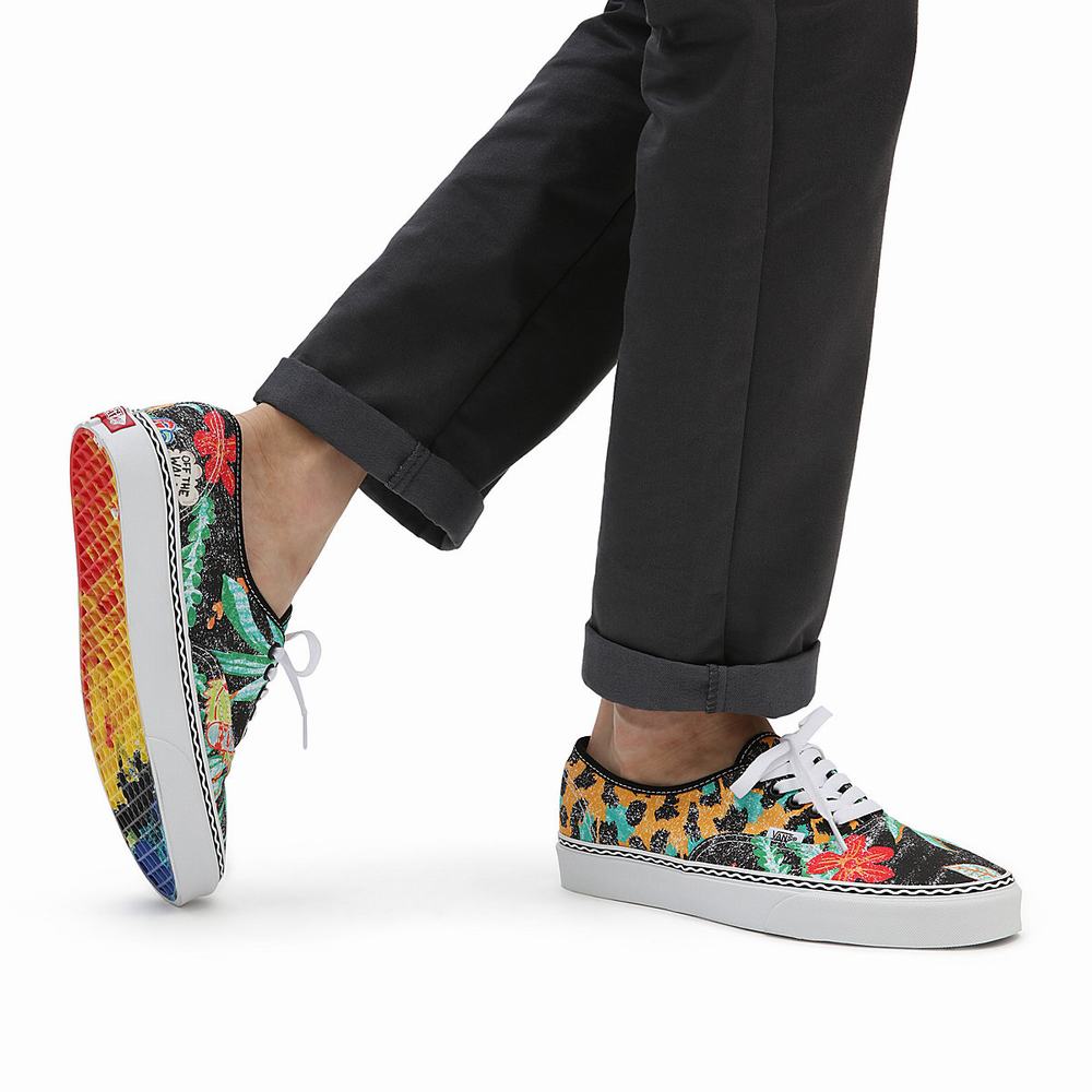 Women's Vans x Crayola Authentic Sneakers Multicolor | USA74052