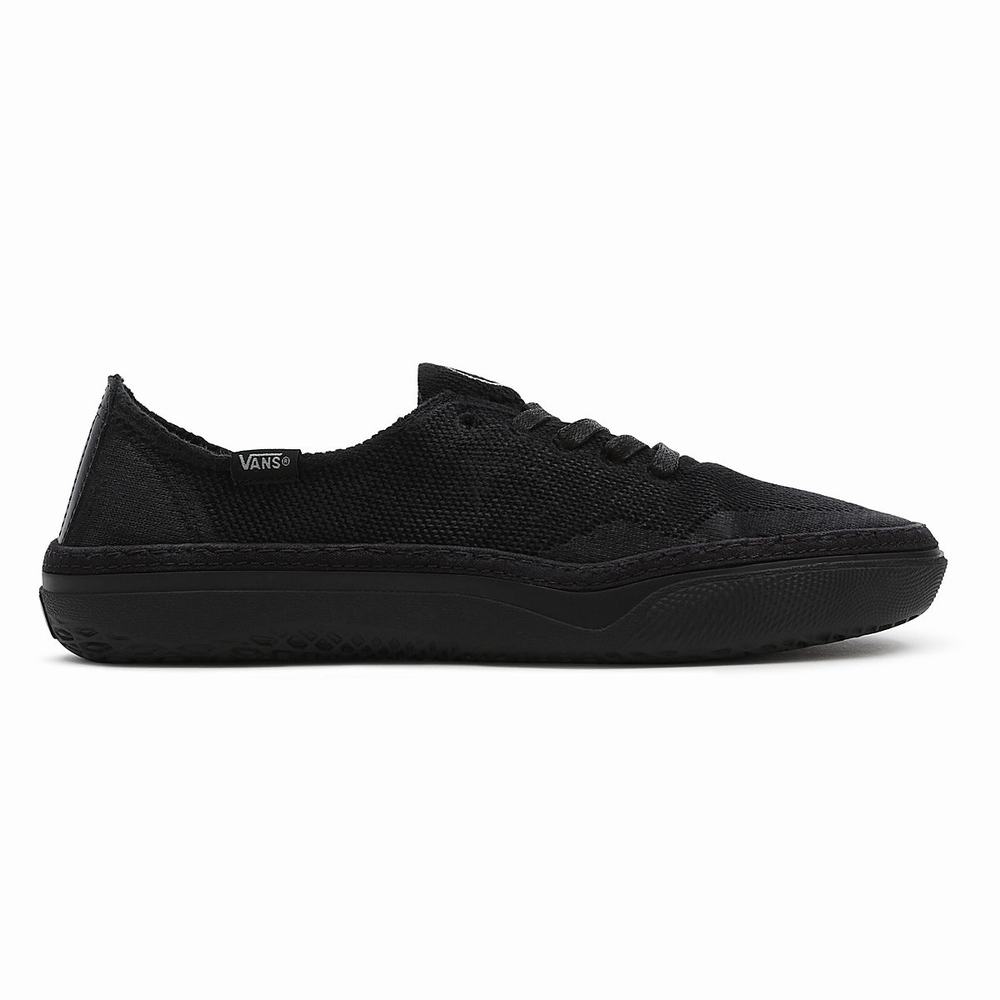 Women's Vans x Curren x Knost Circle Vee Sneakers Black | USA67032