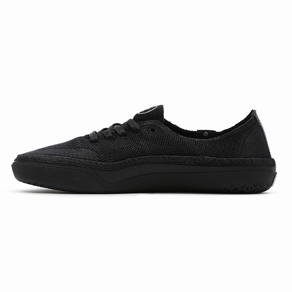 Women's Vans x Curren x Knost Circle Vee Sneakers Black | USA67032