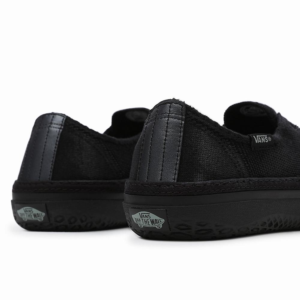 Women's Vans x Curren x Knost Circle Vee Sneakers Black | USA67032