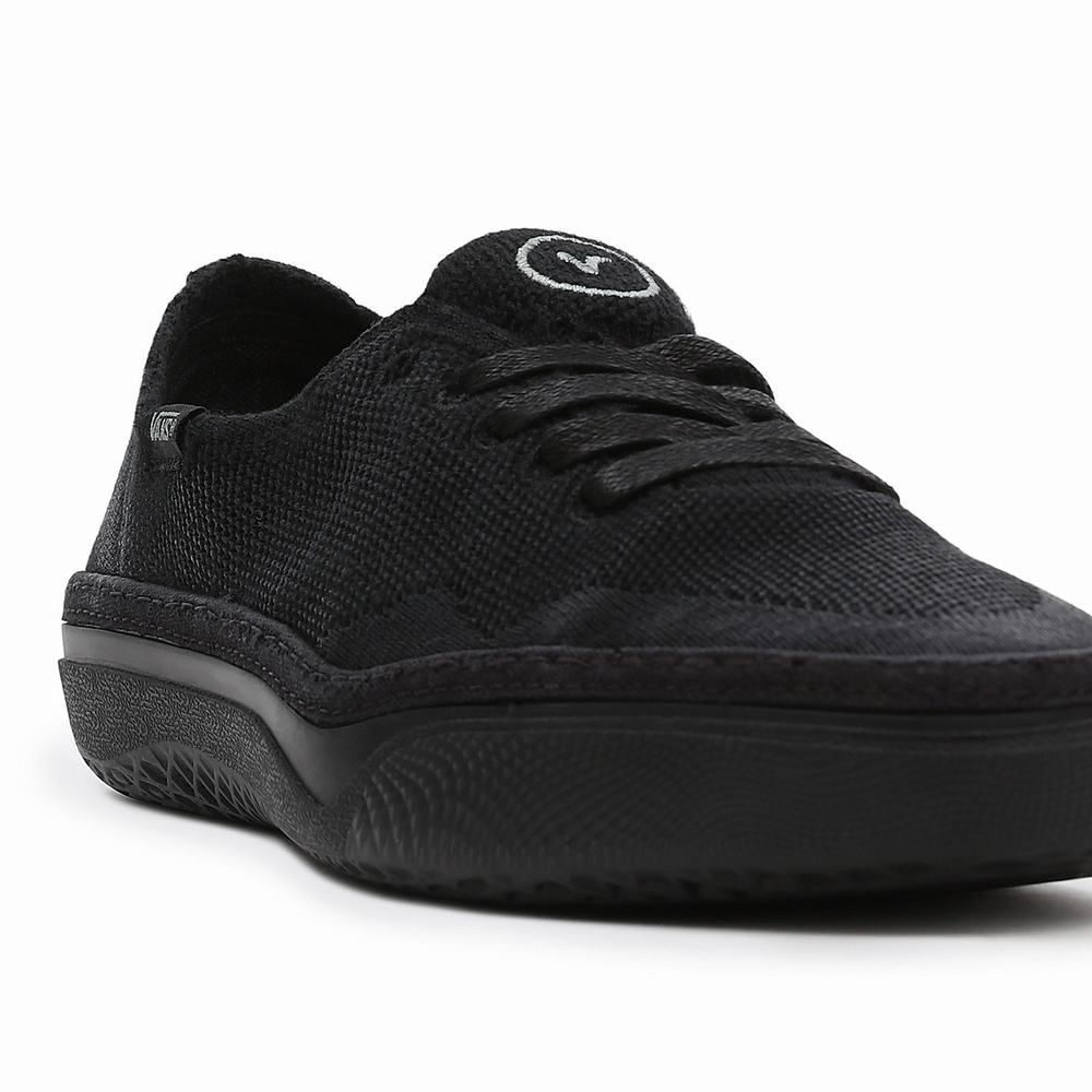 Women's Vans x Curren x Knost Circle Vee Sneakers Black | USA67032