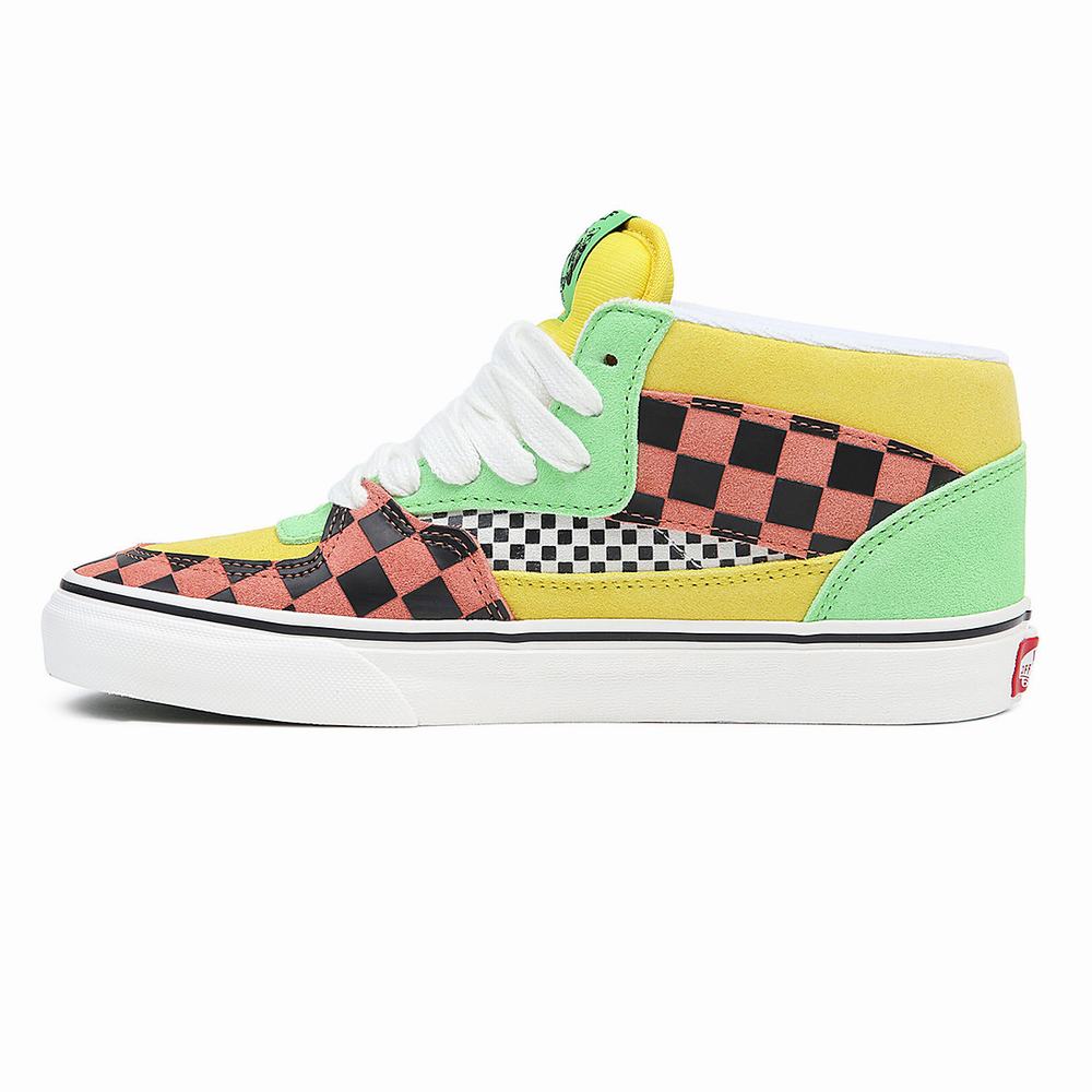 Women's Vans x Tierra Whack Half Cab Sneakers Black / White | USA82390