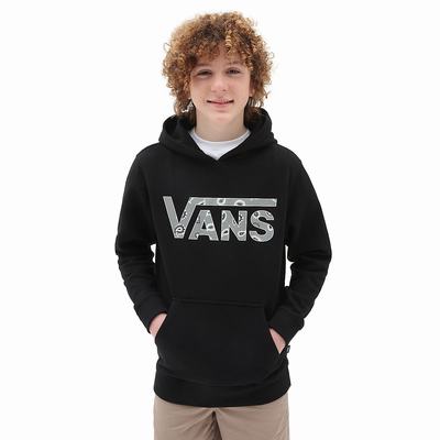 Kids' Vans Classic (8-14 years) Hoodie Black | USA58203