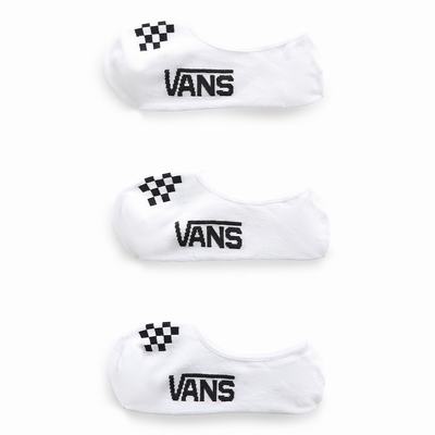 Kids' Vans Classic Canoodle US 1-6 (3 pairs) Socks White | USA90734