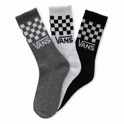 Kids' Vans Classic Check (3 pairs) Socks Multicolor | USA93027