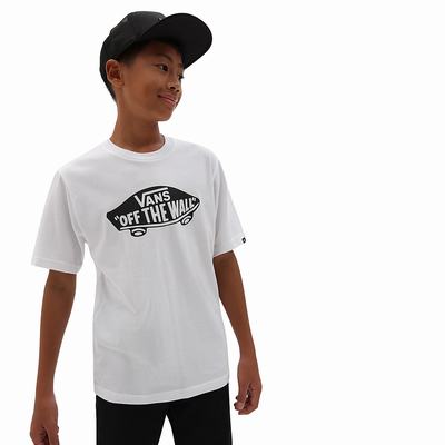 Kids' Vans OTW (8-14+ years) T Shirts White | USA57934