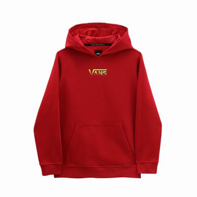 Kids' Vans OTW Tailslide (8-14 years) Hoodie Red | USA07629