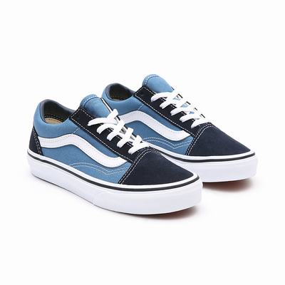 Kids' Vans Old Skool (4-8 years) Sneakers Navy | USA97163