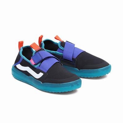 Kids' Vans Strker UltimateWaffle V (4-8 years) Sneakers Blue / Black | USA75612