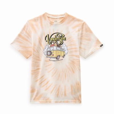 Kids' Vans X Anderson .Paak Vanderson (8-14 years) T Shirts Beige | USA68423