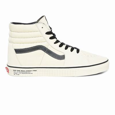 Men's Vans 66 Supply Sk8-Hi Sneakers White | USA51748