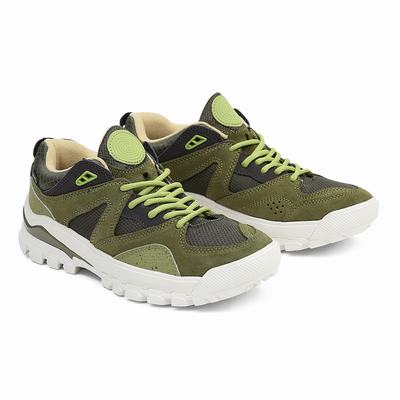 Men's Vans AMZN Trailhead Sneakers Green | USA86142