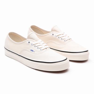 Men's Vans Anaheim Factory Authentic 44 DX Sneakers White | USA48765