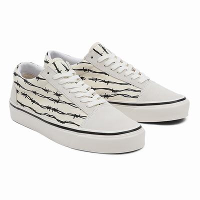 Men's Vans Anaheim Factory Old Skool 36 DX Sneakers White | USA69123