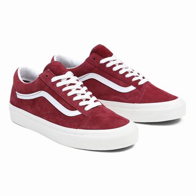 Men's Vans Anaheim Factory Old Skool 36 DX Sneakers Red | USA92760