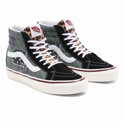 Men's Vans Anaheim Factory Sk8-Hi 38 DX Pw Sneakers Black | USA07963