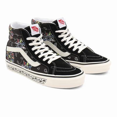 Men's Vans Anaheim Factory Sk8-Hi 38 DX Sneakers Black | USA86203