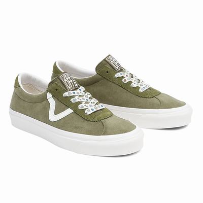 Men's Vans Anaheim Factory Style 73 DX Sneakers Green | USA08654