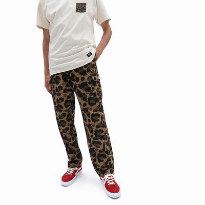 Men's Vans Anaheim Service Cargo Loose Tapered Pants Brown | USA13902