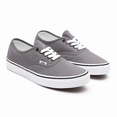 Men's Vans Authentic Sneakers Grey | USA90687