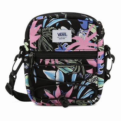 Men's Vans Bail Shoulder Bags Black / Multicolor | USA56918