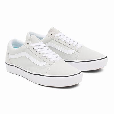 Men's Vans Basics ComfyCush Old Skool Sneakers Grey | USA78912