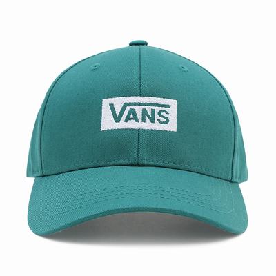 Men's Vans Boxed Structured Jockey Hats Blue | USA85732