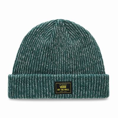 Men's Vans Bruckner Cuff Beanie Green | USA65491