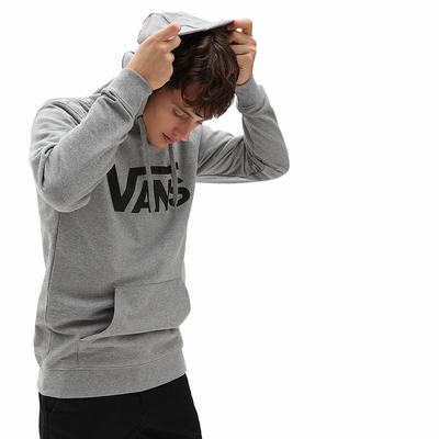 Men's Vans Classic Hoodie Grey | USA54906