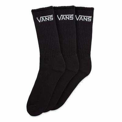 Men's Vans Classic Kick (3 Pair PK) Socks Black | USA08671