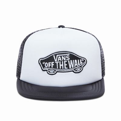 Men's Vans Classic Patch Trucker Hats White | USA25673