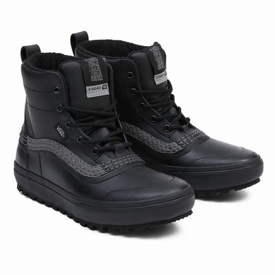 Men's Vans Cole Navin Standard Mid Snow MTE Snow Boots Black | USA57649