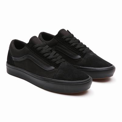 Men's Vans ComfyCush Old Skool Sneakers Black | USA06392