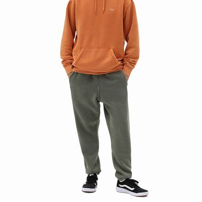 Men's Vans ComfyCush Wash Sweatpants Green | USA89760