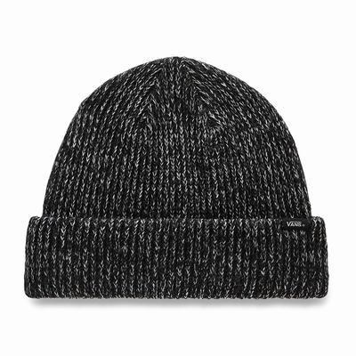 Men's Vans Core Basic Beanie Black | USA60328