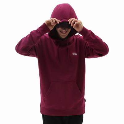 Men's Vans Core Basic Hoodie Purple | USA65394