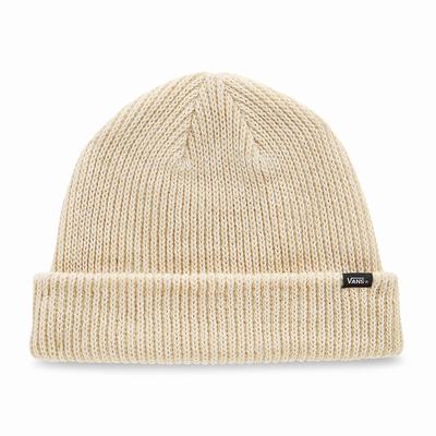 Men's Vans Core Basics Beanie Beige | USA59427